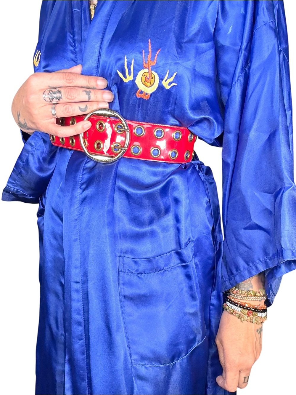 Satin kimono - Picture 5 of 11